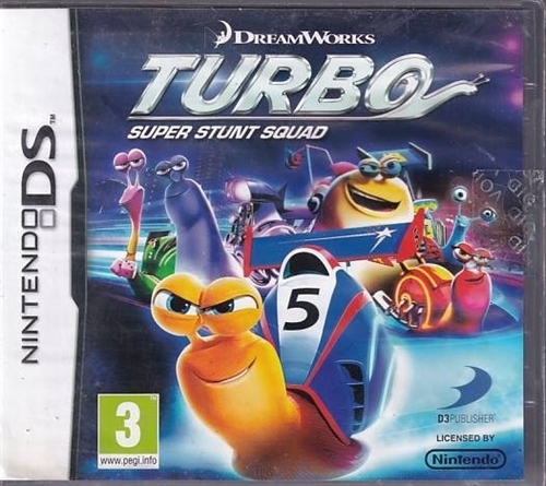 Turbo Super Stunt Squad - Manual Mangler - Nintendo DS (B Grade) (Genbrug)